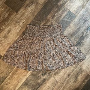 Urban romantics smocked waist skirt